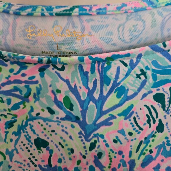 Lilly Pulitzer Sophie Dress  3/4 Sleeve, Knee Length, XL - Picture 3 of 4